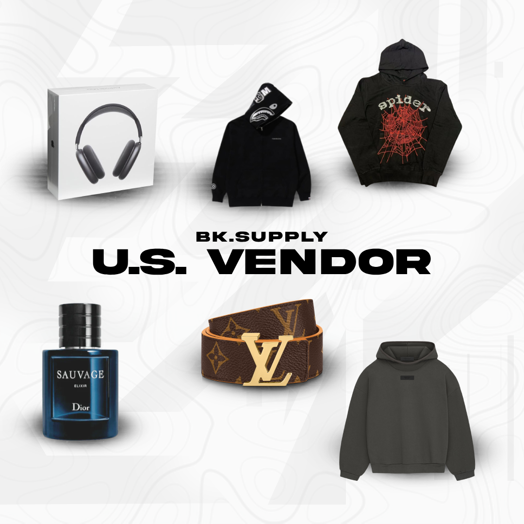 ALL 1:1 VENDORS (U.S SHIPPING TIMES)